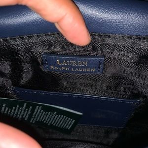Velvet Blue Ralph Lauren handbag